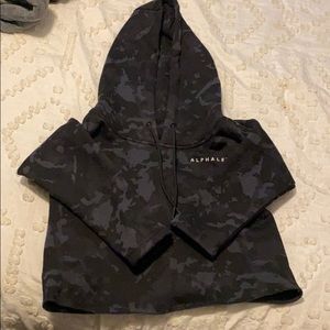 Alphalete camo cropped bodies